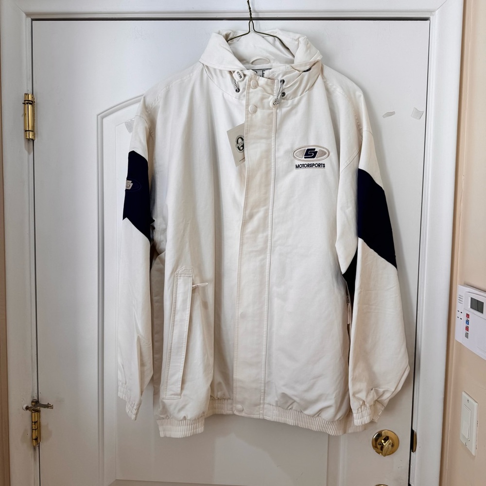 Outer Banks The Navigator Motorsports Wind Water Resistant Zip Jacket Mens XXL